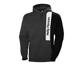 Mikina Helly Hansen Yu Blocked Hoodie 964 Charcoal