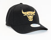 Kšiltovka Mitchell & Ness Chicago Bulls Bullion Black/Gold 110