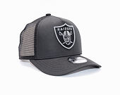 Dětská Kšiltovka New Era 9FORTY Trucker Oakland Raiders Tonal Black