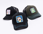 Kšiltovka Capslab - Trucker Rick and Morty - Black / Purple