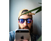 Sluneční Brýle Oakley Frogskins LITE Matte Clear/Prizm Violet OO9374-3163