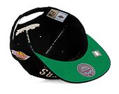 Kšiltovka Mitchell & Ness  Los Angeles Lakers Snapback Cap black Vintage Hoop