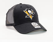 Kšiltovka 47 Brand Pittsburgh Penguins Branson MVP Trucker Black