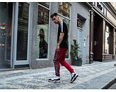 Tepláky Kappa Banda Rastoria Slim A0E Red
