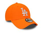 Kšiltovka NEW ERA 9FORTY MLB League Essential Neon Pack Los Angeles Dodgers Orange