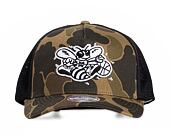 Kšilovka Mitchell & Ness Duck Camo Charlotte Hornets 110 Snapback