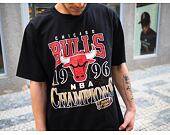 Triko Mitchell & Ness Last Dance Champs Tee Chicago Bulls Black