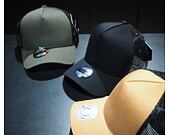 Kšiltovka State of WOW Reed Baseball Trucker Army Green Snapback