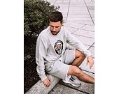 Mikina New Era MLB Cooperstown Crew Fleece Detroit Tigers Heather Gray