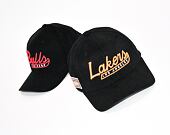 Kšiltovka Mitchell & Ness Los Angeles Lakers 831 Vintage Tailscript Black