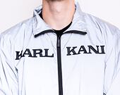 Bunda Karl Kani Retro Reflective Trackjacket Silver - 6086925