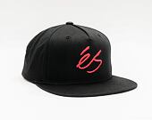 Kšiltovka ÉS Script Snapback 595 BLACK/RED