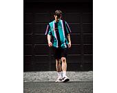Triko Karl Kani Signature Stripe Tee Turquoise/Black/White - 6069902