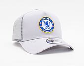 Kšiltovka New Era 9FORTY A-FRAME Trucker Basic Trucker Chelsea FC Lion Crest Gray