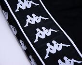 Tepláky Kappa 222 Banda Rastoria Slim 303KUC0 A24 Black/White