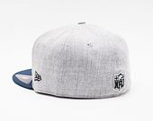 Kšiltovka New Era 59FIFTY NFL Heather Essential New England Patriots Fitted Heather Gray