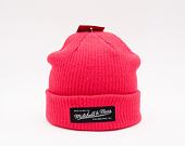 Kulich Mitchell & Ness Box Logo Cuff Knit Red
