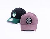 Kšiltovka Mitchell & Ness Slub Patch Chicago Bulls Burgundy Snapback