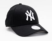 Dámská Kšiltovka New Era - MLB Essential 9FORTY - NY Yankees - Black / White