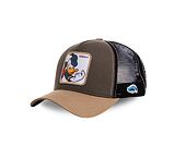 Kšiltovka Capslab Donald 1 Trucker Green / Sand - DON1