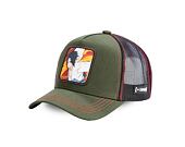 Kšiltovka Capslab Trucker - Naruto - Sasuke - Olive Green