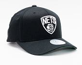 Kšiltovka Mitchell & Ness Brooklyn Nets 537 Team Logo High Crown Black