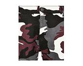 Kalhoty Urban Classic TB3137 Camo Cargo Jogging Pants 2.0 Wine Camo