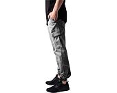 Kalhoty Urban Classic TB1435 Washed Cargo Twill Jogging Pants Grey