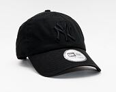 Kšiltovka New Era 9TWENTY MLB Team Cassual Classic New York Yankees Strapback Black / Black