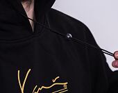 Mikina Karl Kani Jeans Oversize Hoodie Black 6093278