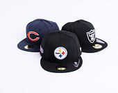 Kšiltovka New Era 59FIFTY NFL Side Patch Pittsburgh Steelers Fitted Team Color