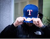 Kšiltovka New Era 59FIFTY MLB Authentic Performance Texas Rangers Fitted Team Color