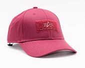 Kšiltovka Alpha Industries VLC Cap 168903 Burgundy