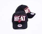 Kšiltovka Mitchell & Ness Miami Heat Redline Billboard Black