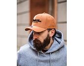 Kšiltovka Mitchell & Ness - Branded Pinscript Classic Red - Tan