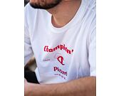 Triko Champion T T-Shirt Pizzeria 216429 WHT White