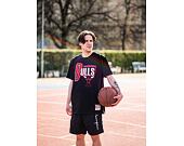 Triko Mitchell & Ness Chicago Bulls Center Circle SSTEINTL930 Washed Black