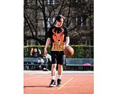 Triko Mitchell & Ness Milwaukee Bucks Flames Tee SSTEBW19142 Black