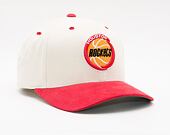 Kšiltovka Mitchell & Ness Houston Rockets INTL857 Pro Crown White/Red