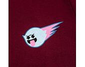 Triko Pink Dolphin Legendary Logos Tee US22111LLCU Maroon
