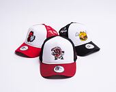 Kšiltovka New Era 9FORTY Trucker MiLB Theme Nights Lehigh Valley Iron Pigs "Bacon" Red