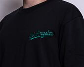 Triko New Era MLB Oversized Script Los Angeles Dodgers Navy / Green