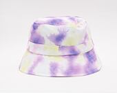 Klobouk Karl Kani KK Signature Tie Dye Bucket Hat Lilac/Yellow 7115091