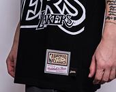 Triko Mitchell & Ness Los Angeles Lakers Big Face Tee 3.0 Black