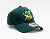 Kšiltovka New Era 9FORTY Milb Logo Madison Muskies Strapback Dark Green