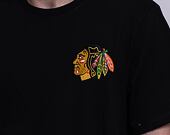 Triko '47 Brand NHL Chicago Blackhawks LC Emb ’47 Southside Tee Jet Black