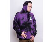 Mikina RIP N DIP Sid Hoodie RND7046 Purple & Black Tie Dye
