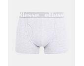 Boxerky Ellesse Hali 3Pk Boxers Black/Grey/White