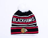 Kulich '47 Brand NHL Chicago Blackhawks Rockhill Cuff Knit Black