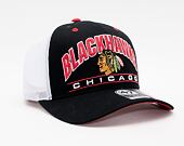 Kšiltovka '47 Brand NHL Chicago Blackhawks Top Corner ’47 MVP DP Black